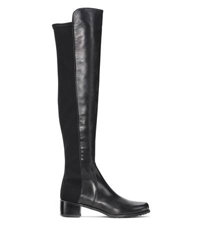 Black Nappa Leather Over-The-Knee Boots H320806