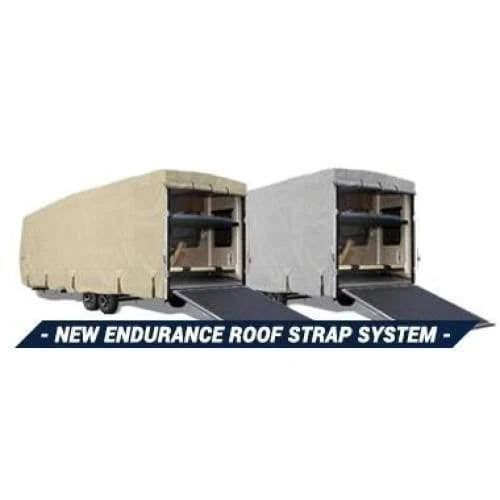 Gray Toy Hauler Trailer Cover O21339