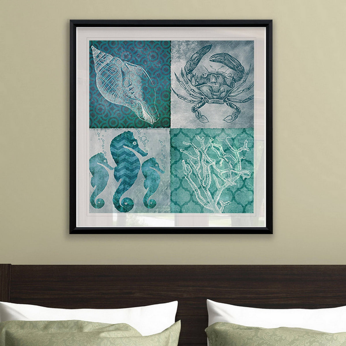 Framed Giclee Print 28x28 P154163