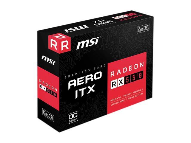 Radeon RX 550 2 GB GDDR5 Graphics Card Q87386