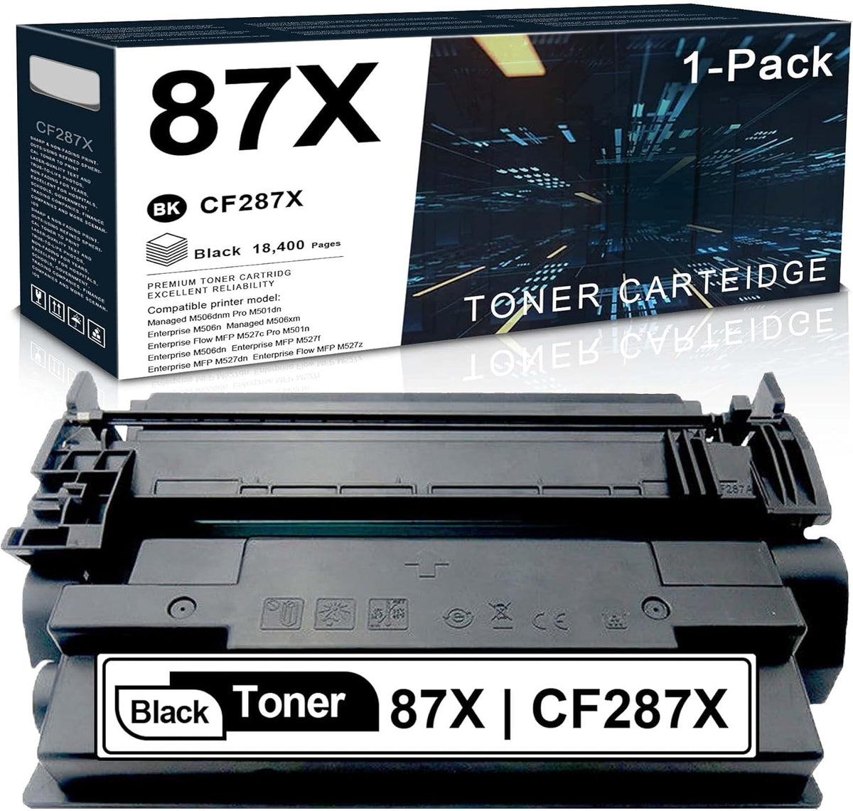 High Yield Black Toner Cartridge O31673
