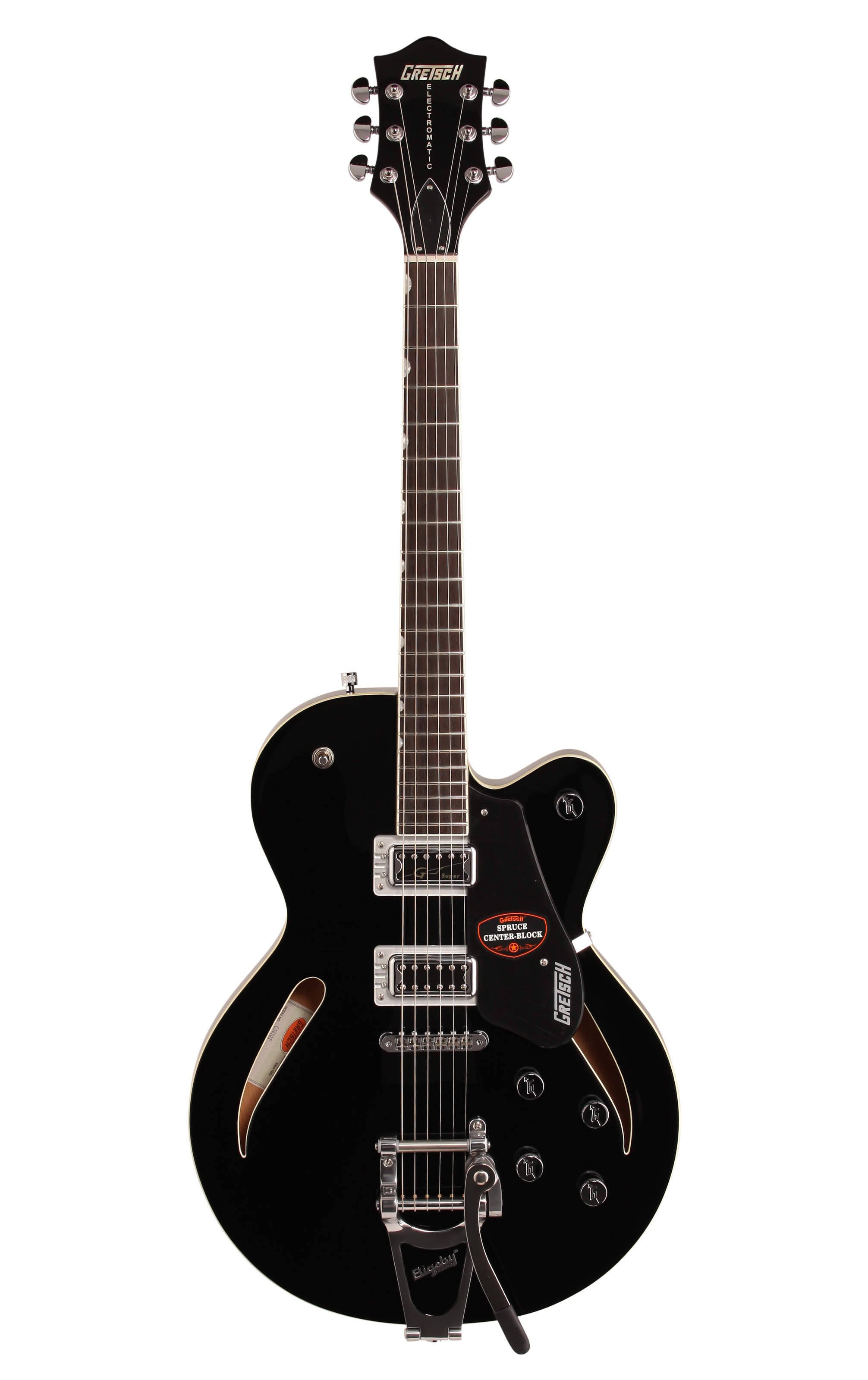 Black Electromatic Center-Block Guitar C648