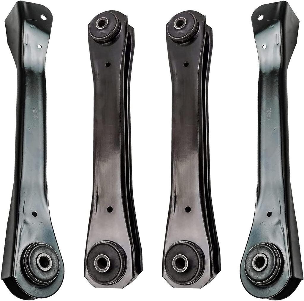 Front Upper & Lower Control Arms with Bushing Assembly 4pc Set L516
