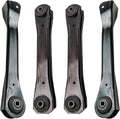 Front Upper & Lower Control Arms with Bushing Assembly 4pc Set L516