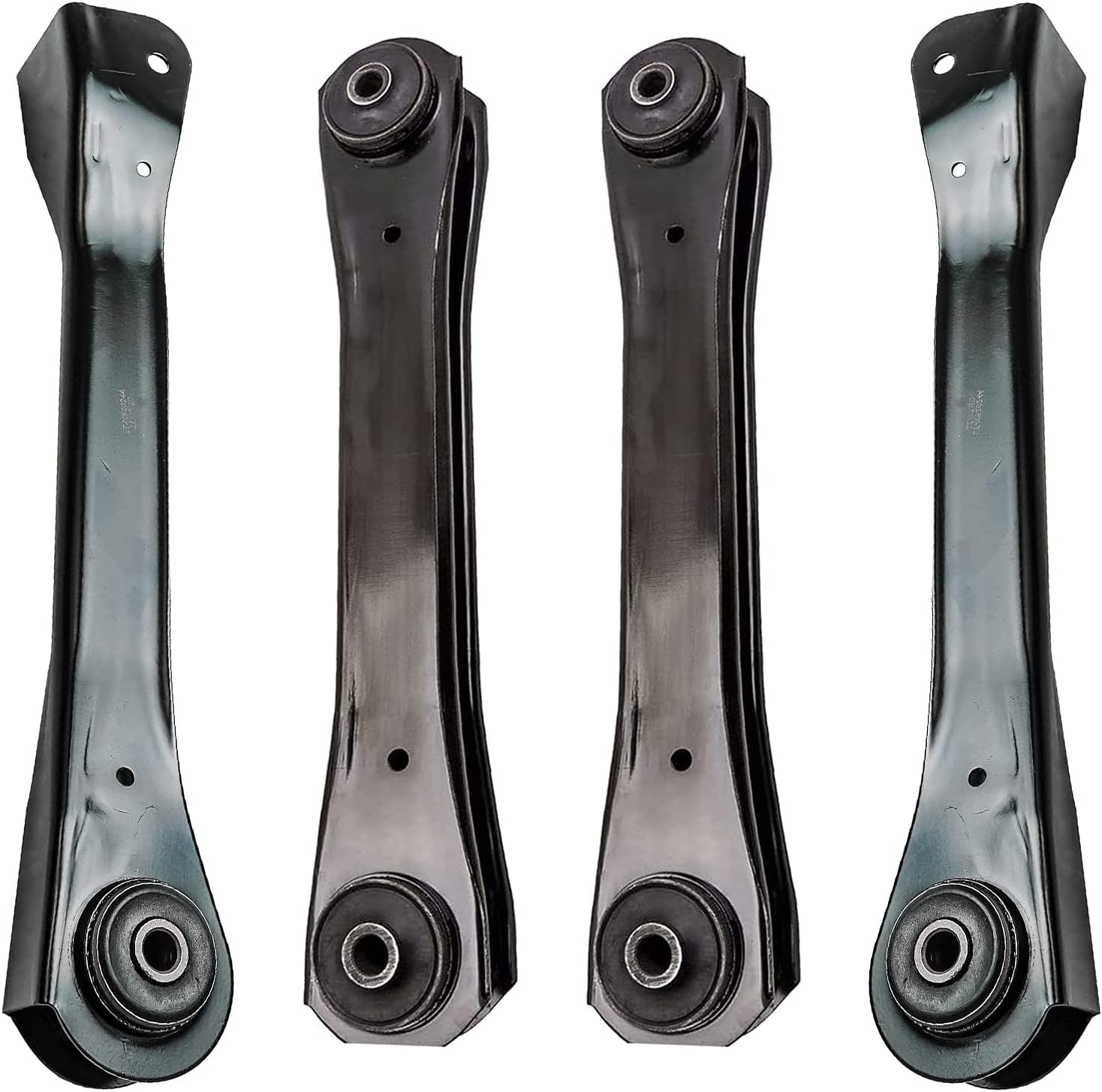 Front Upper & Lower Control Arms with Bushing Assembly 4pc Set L516