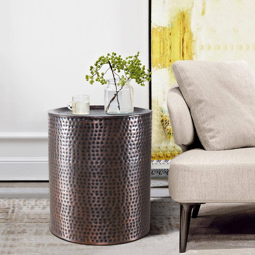 Antique Bronze Side Table Y779178