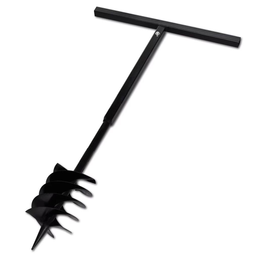 Ground Drill Handle with Extension Tube Steel C54114