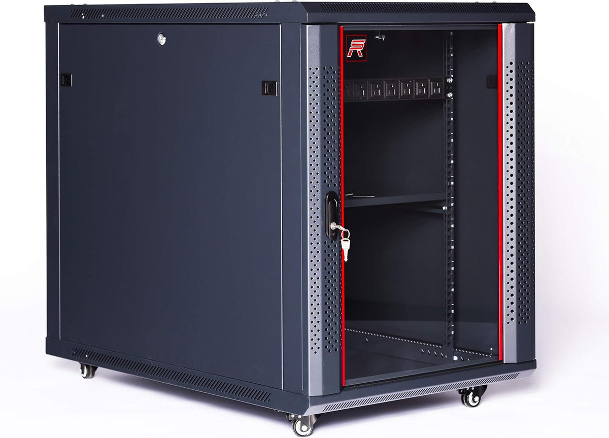 15U 35 Inch Depth Server Rack Cabinet Enclosure P37910