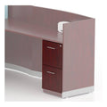 Mahogany Reception Pedestal P212859