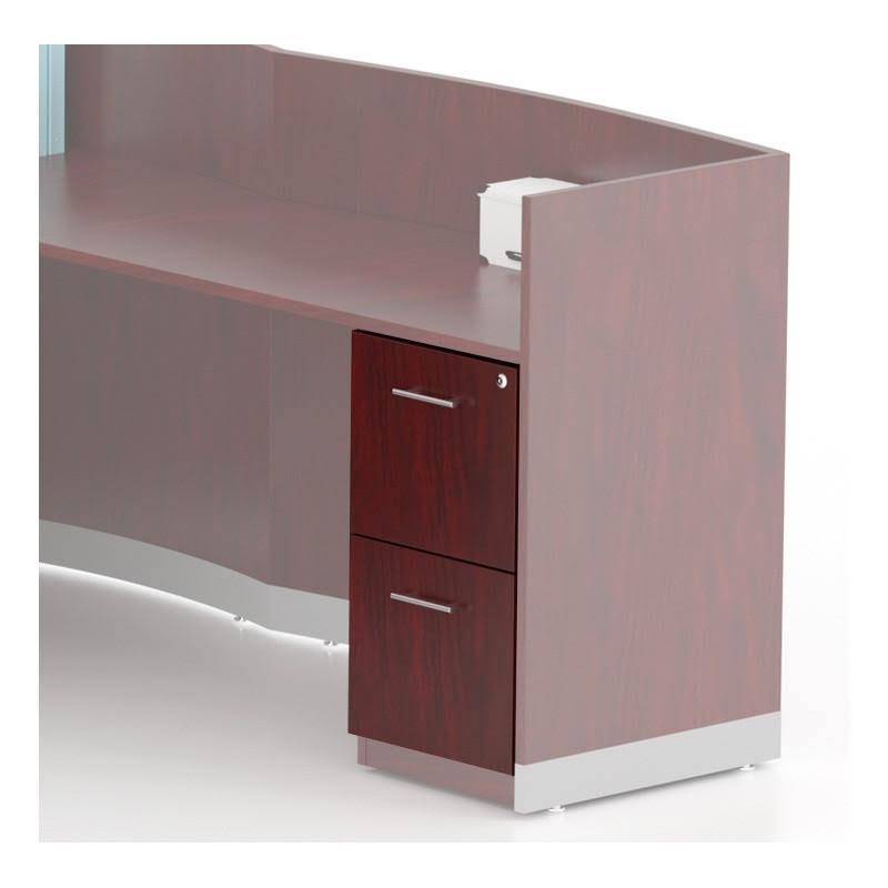 Mahogany Reception Pedestal P212859