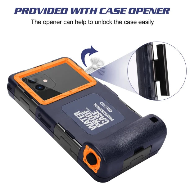 Waterproof Protective Case for Phones Up to 6.9 Inch X65118
