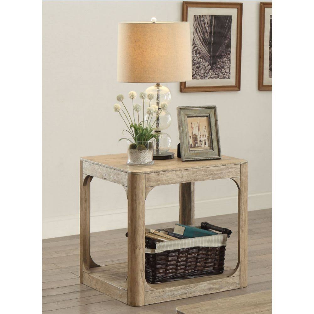 Natural Oak End Table S677356
