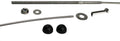 Stainless Steel Cable Railing Installation Kit for Deck Railing for 4x4 and 6x6 Posts, 1/8 Inch Cable, 25 Feet with Long Terminals and Stainless Chamfer Caps Q464