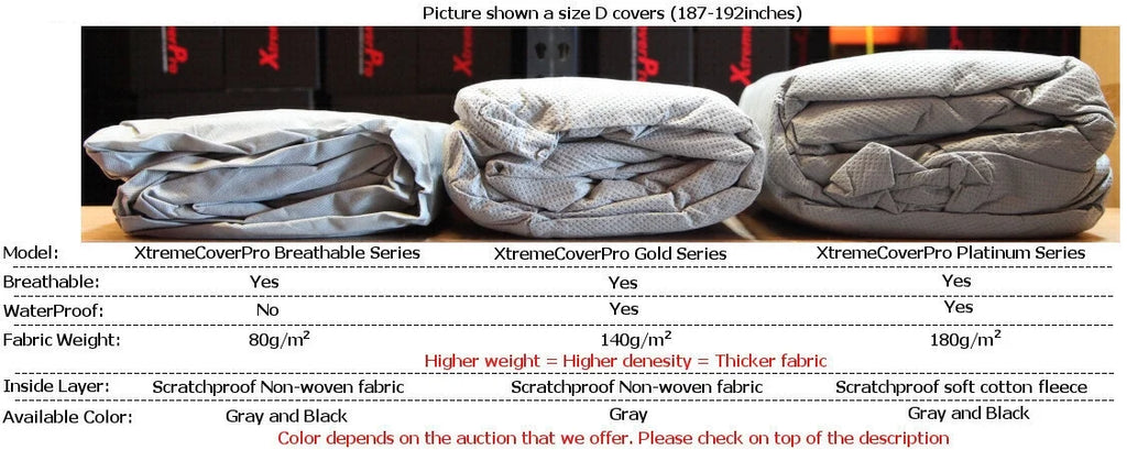 Gray Car Cover X614