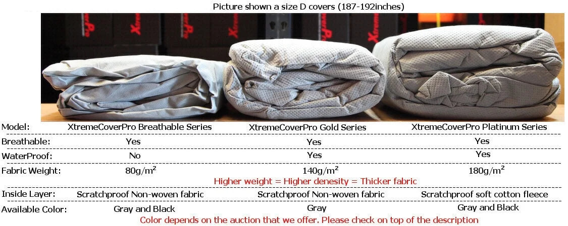 Gray Car Cover X614