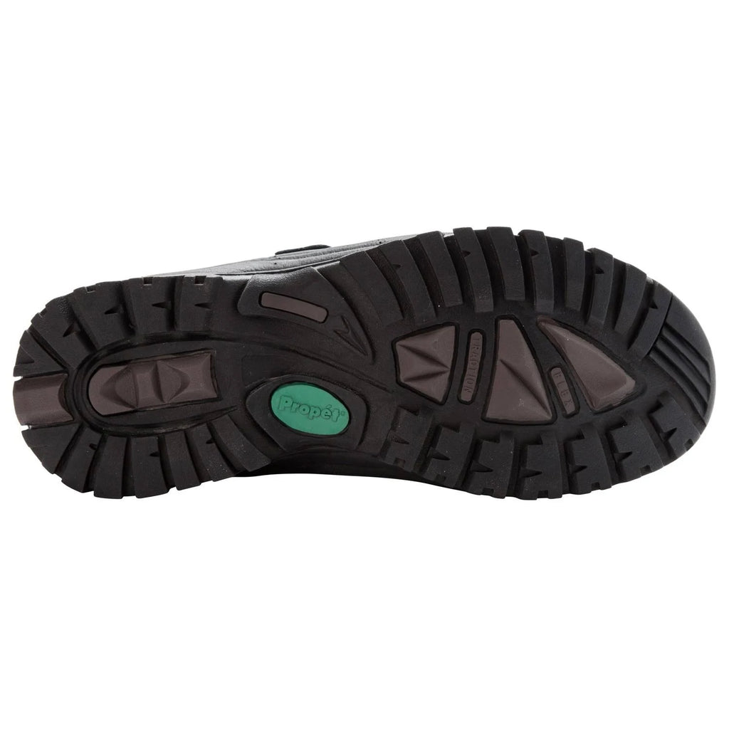 Men's Propet Cliff Walker Low Strap Black Grain Size 15 A722
