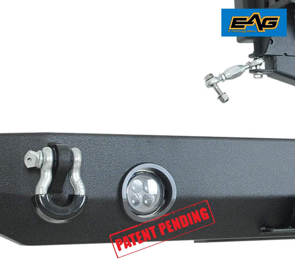 Rear LED Bumper with Tire Carrier B58955