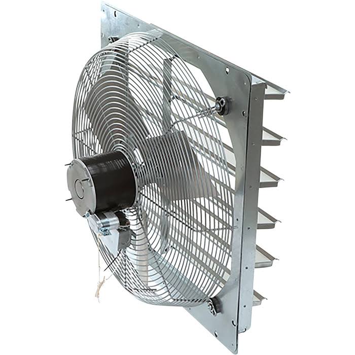 24x22 Shutter-Mounted Exhaust Fan V120