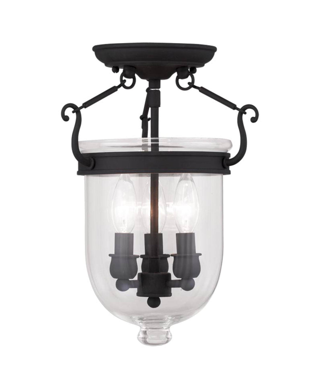 Black Ceiling Mount Light B3147