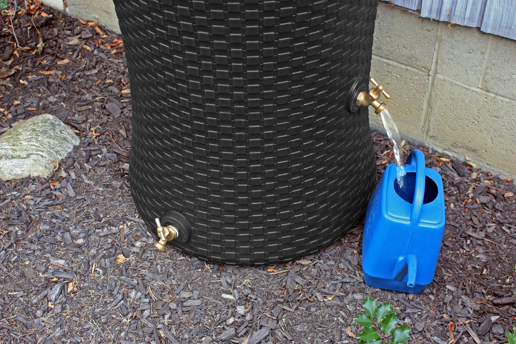 Black 50 Gallon Rain Saver Z81098