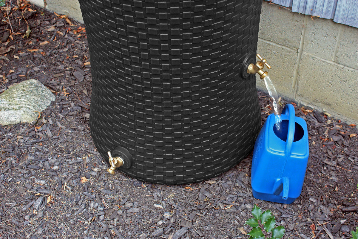 Black 50 Gallon Rain Saver Z81098