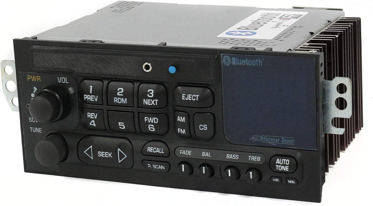 AM FM Radio with Aux Input, Bluetooth and Cassette Controls K34543