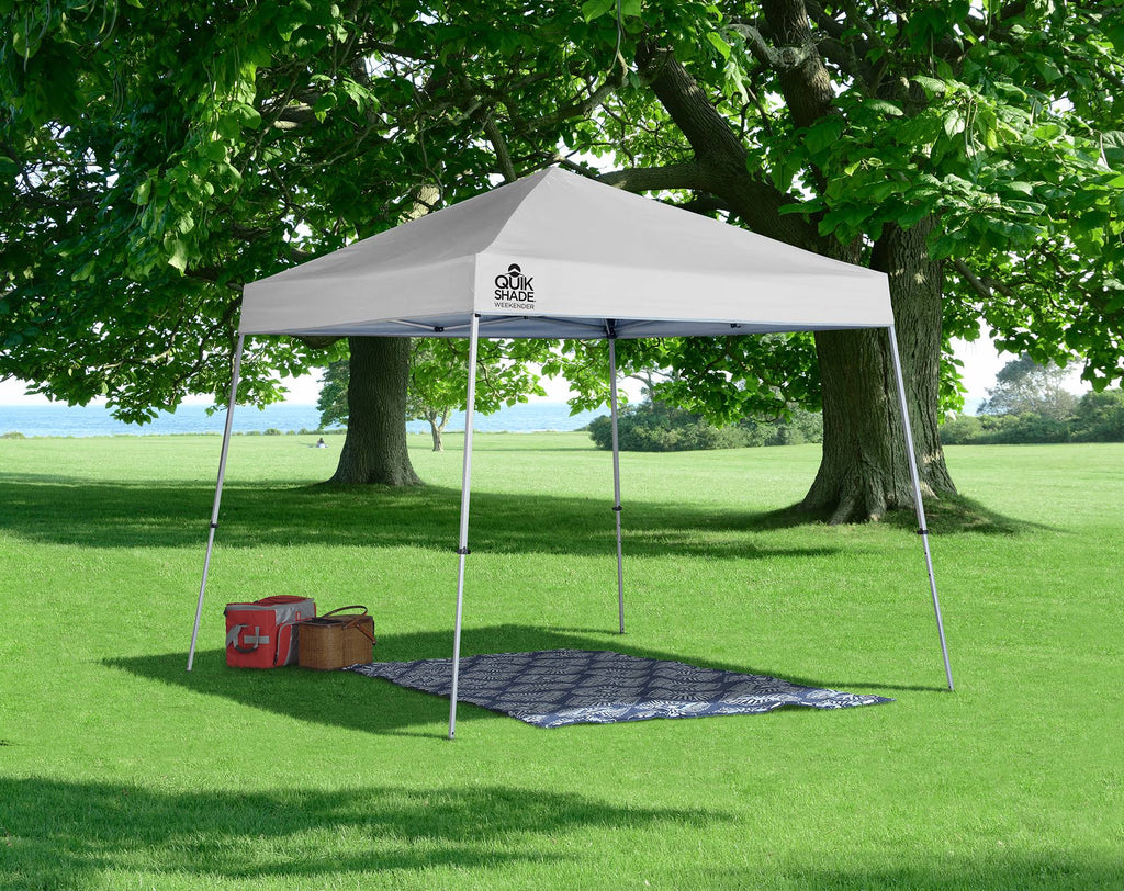 10x10 ft Slant Leg Canopy White M3666