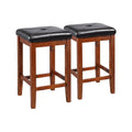 Cherry Square Counter Stool, 2 count L96431