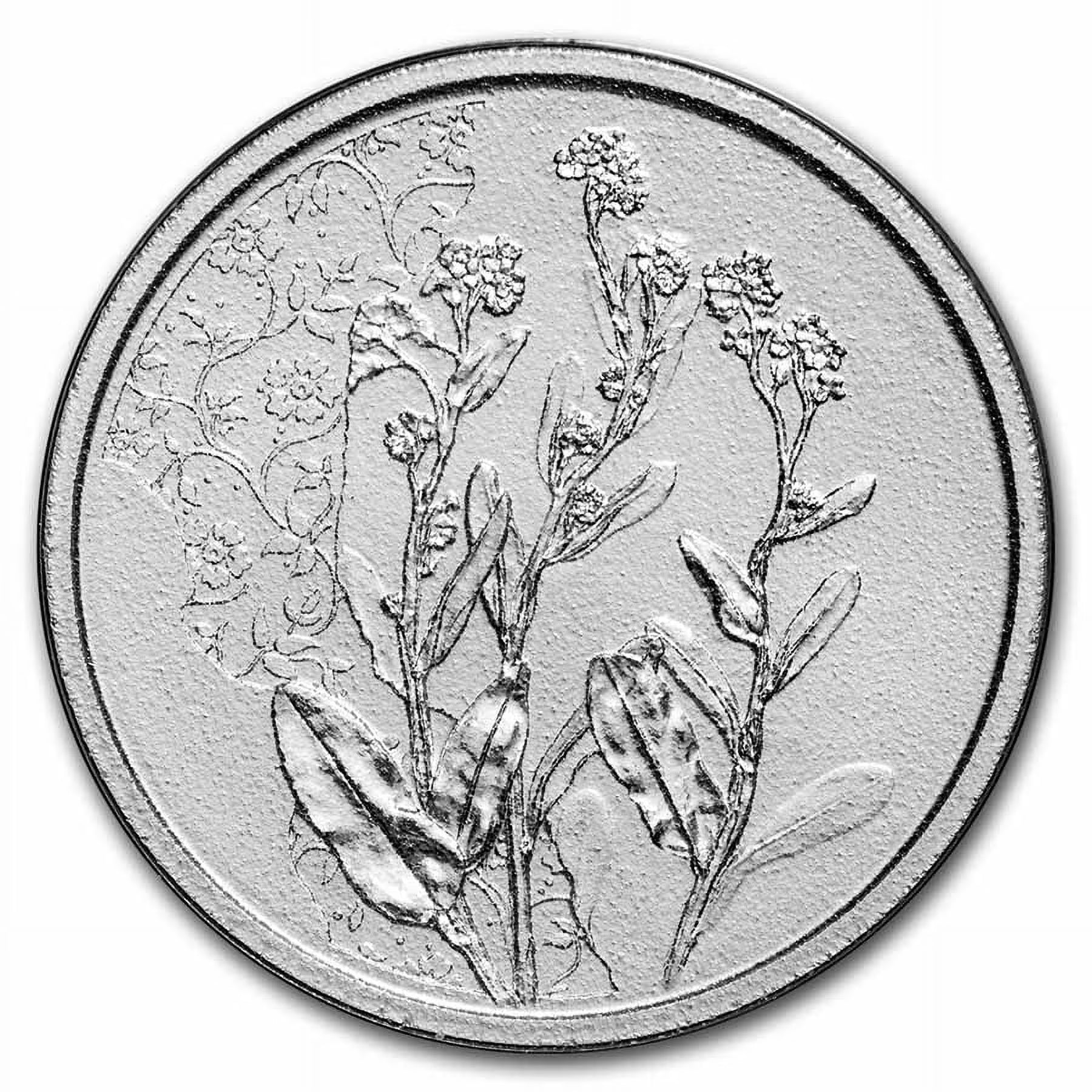 Silver €10 Language of Flowers Coin T83660