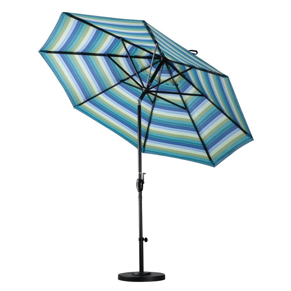 Taupe Brown Aluminum Collar Tilt Patio Umbrella G185641