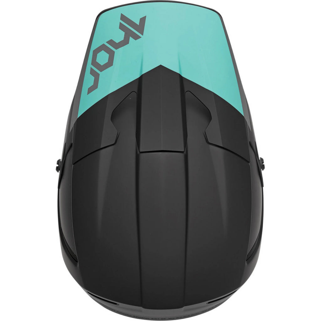 Black/Mint Offroad Helmet K490
