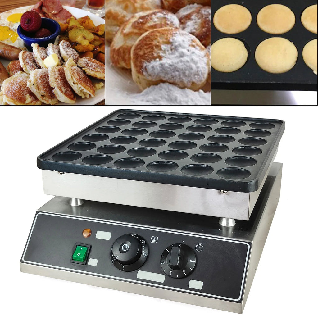 36 Holes 1000W Commercial Electric Nonstick Waffle Maker Machine N8102