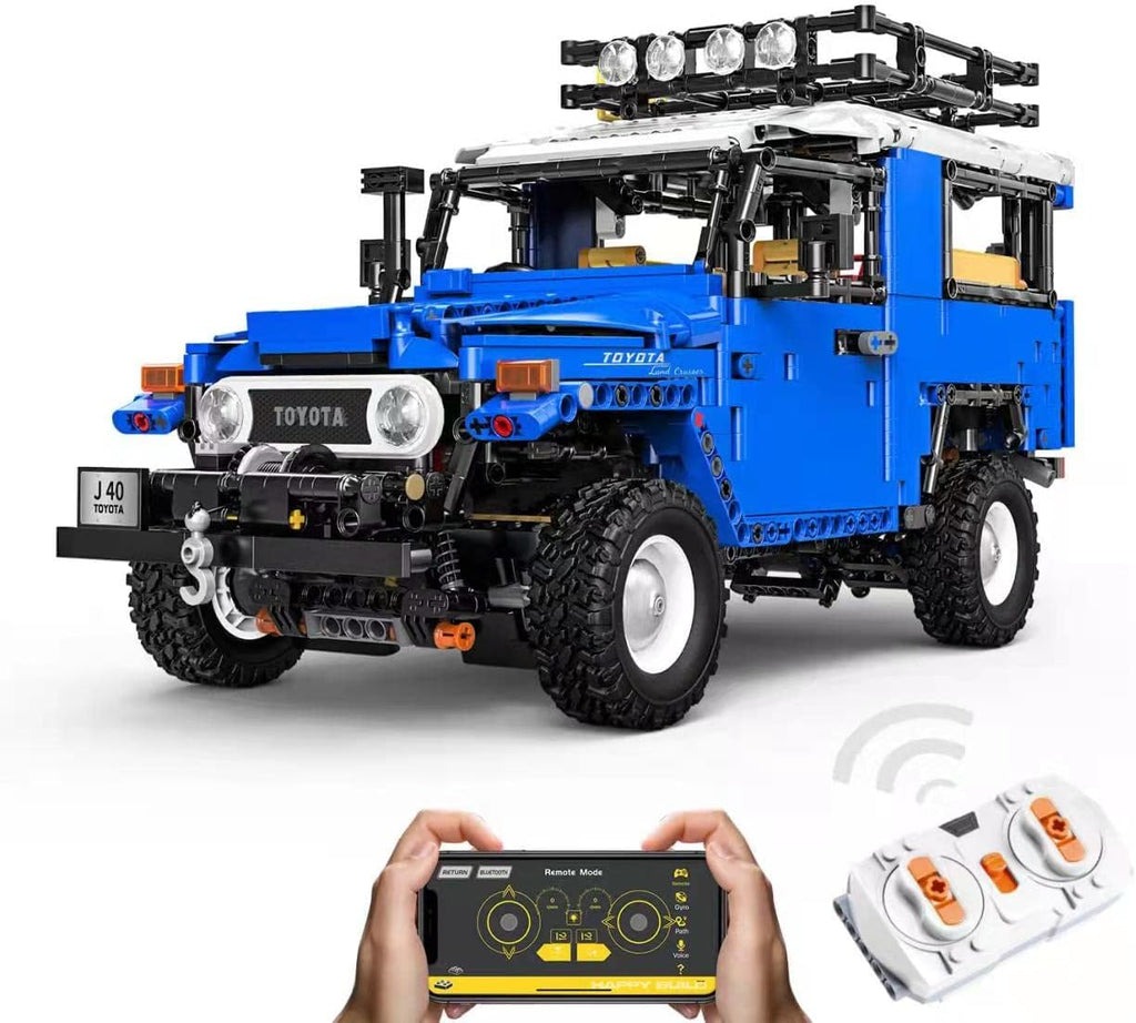 Technic Off-Road FJ40 Building Set, 1:12 Scale Model Car Kit (2101 Pieces) T737