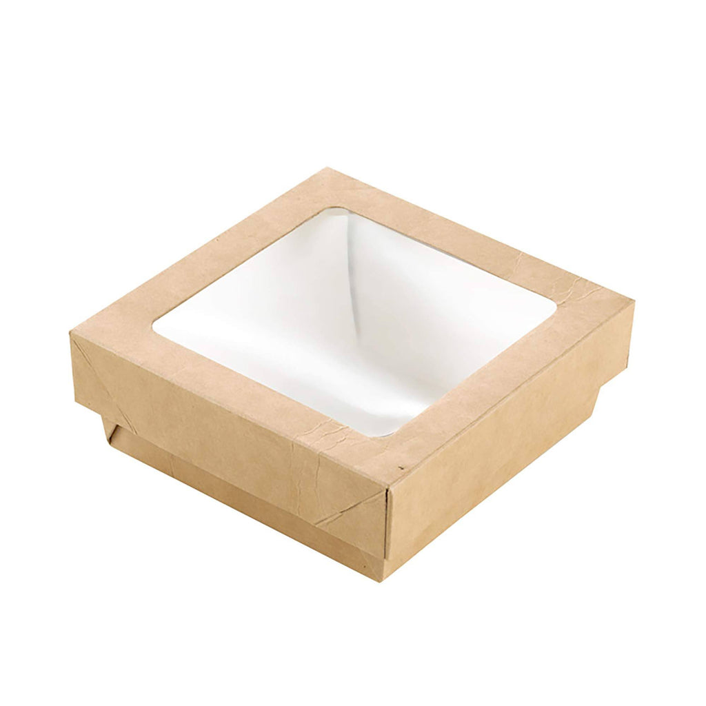 12 oz. Small Kray Box with Window Base & Lid Pack of 250 K406689