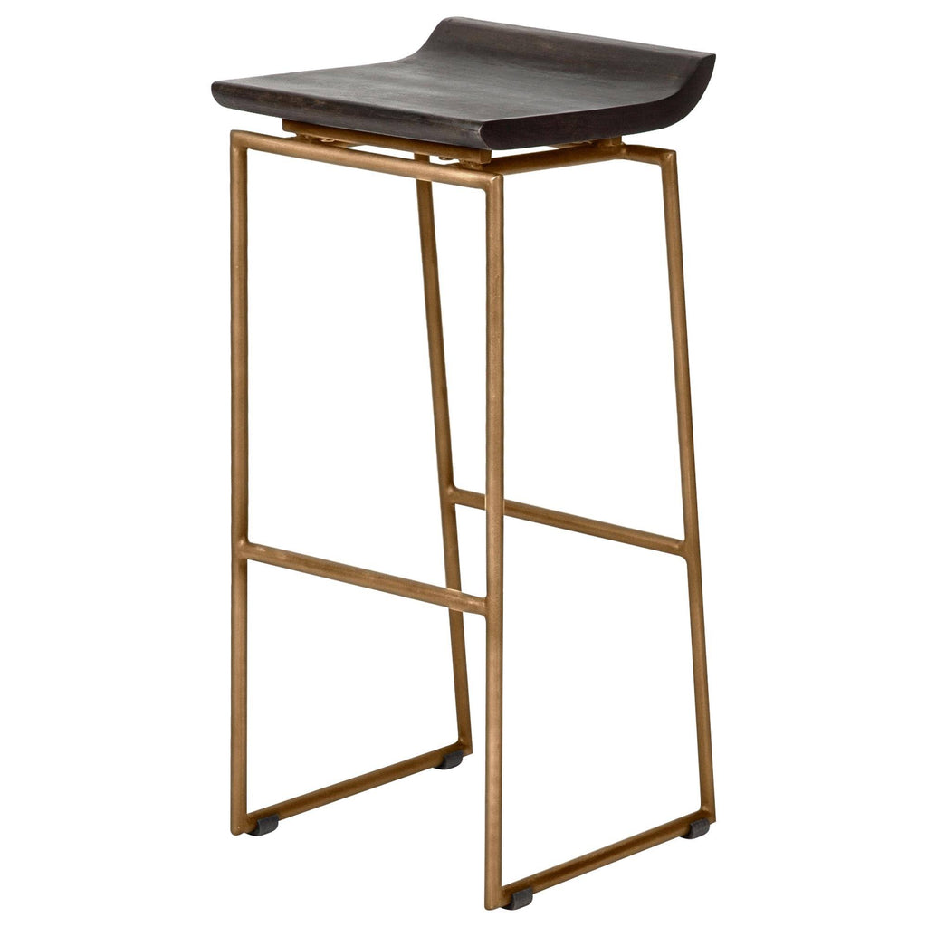Brown Wood Bar Stool T8522