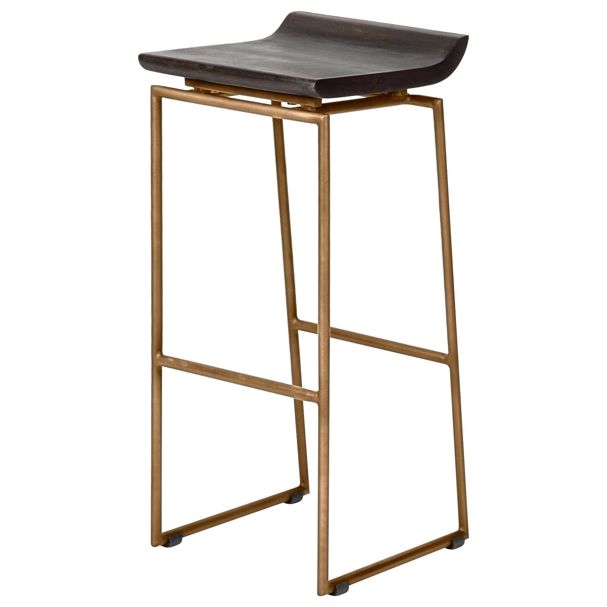 Brown Wood Bar Stool T8522