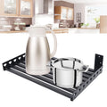 Wall-mounted Heavy Duty Microwave Oven Bracket Shelf Rack 4 Hook R842