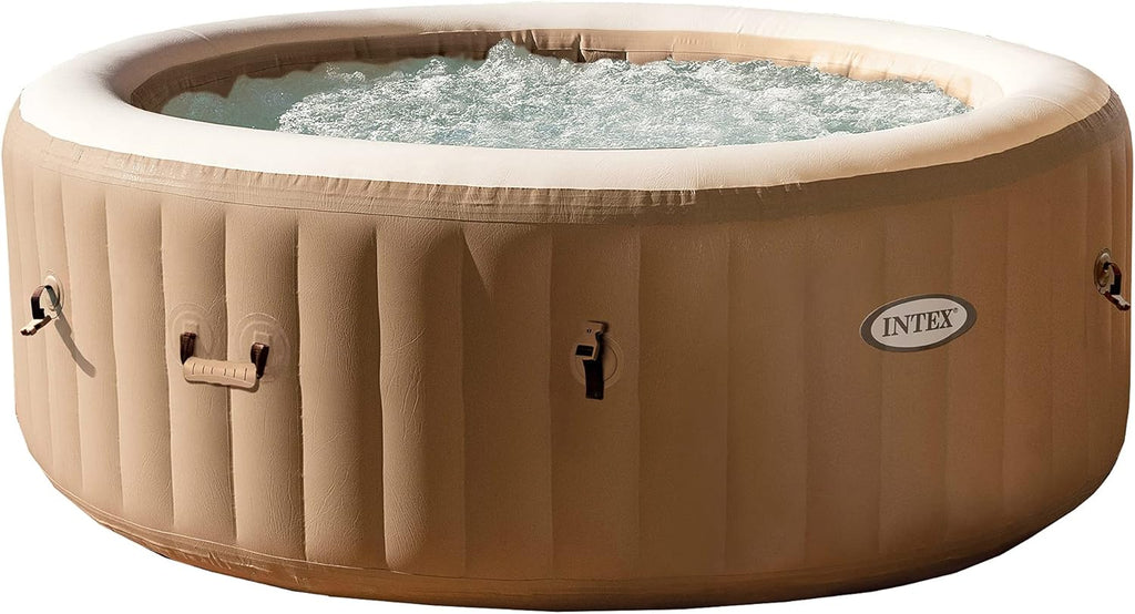 Inflatable Spa Set, Tan, 6-Person X854290
