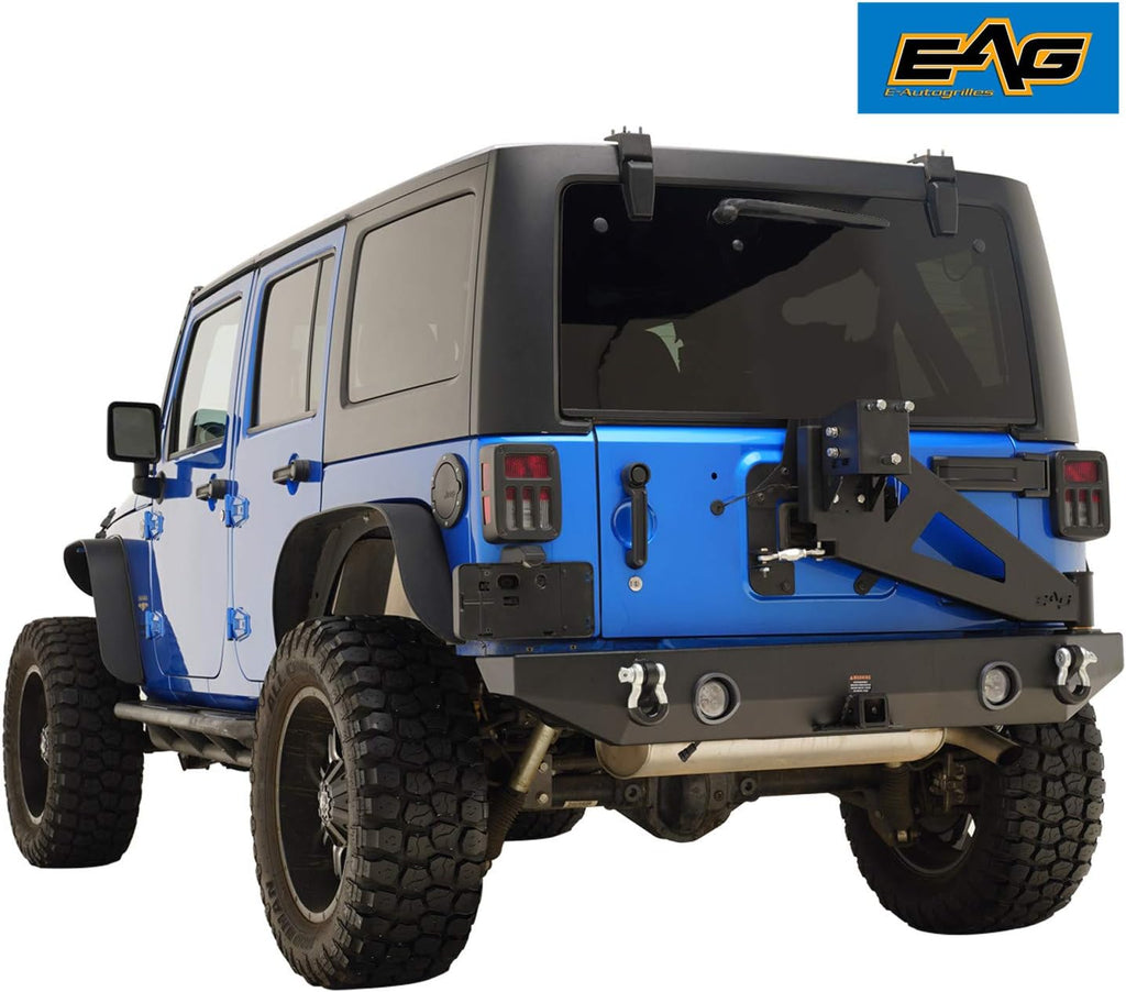 Rear LED Bumper with Tire Carrier B58955