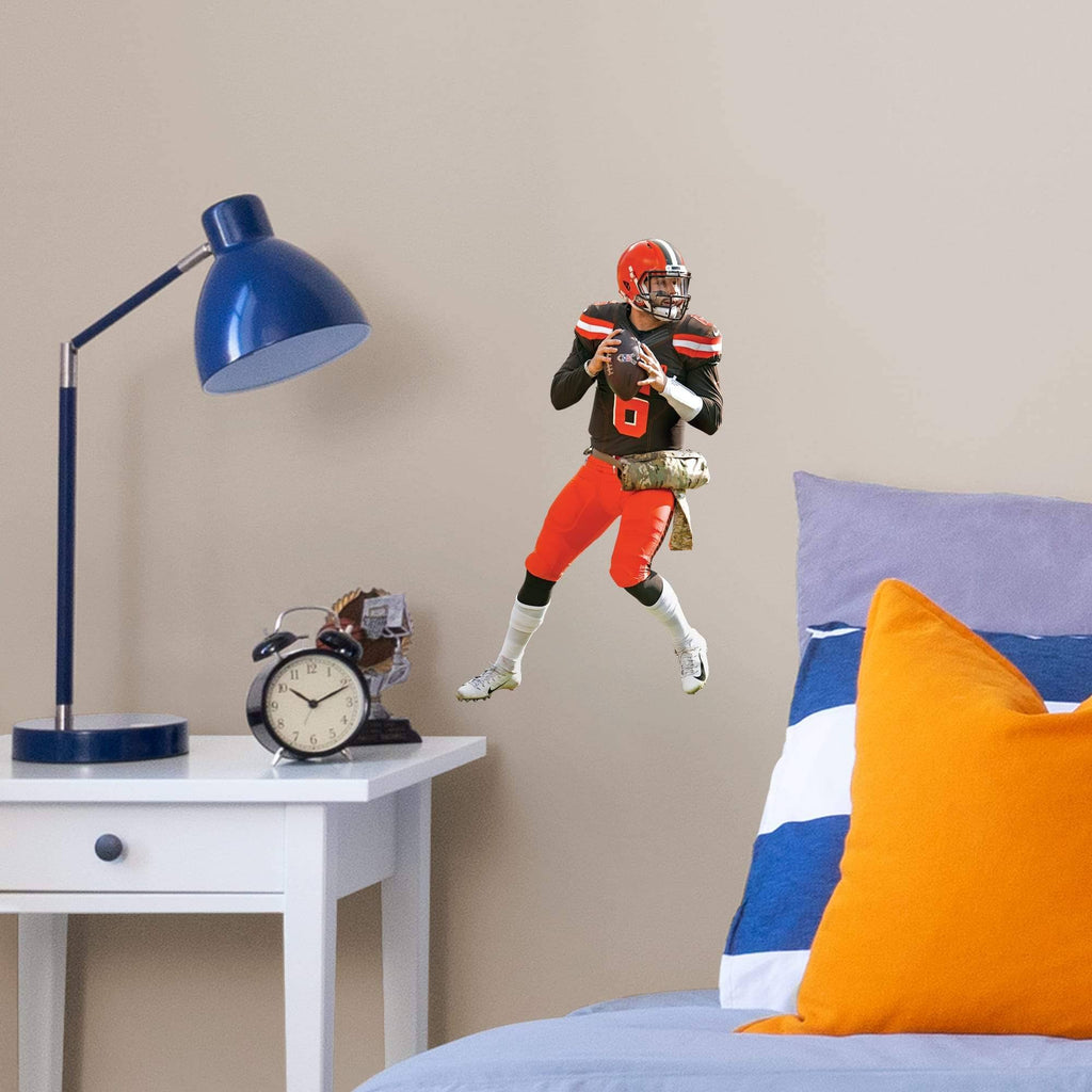 Officially Licensed NFL Removable Wall Decal Giant Athlete + 2 Wall Decals D7446
