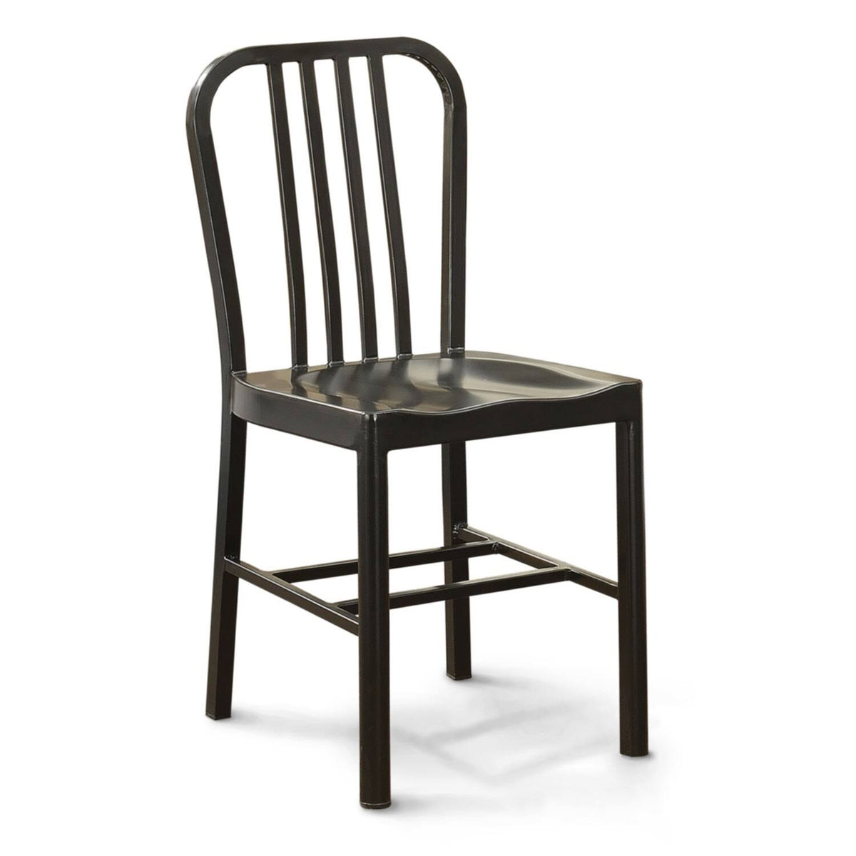 Grey Metal Side Chairs (Set of 2) R511158