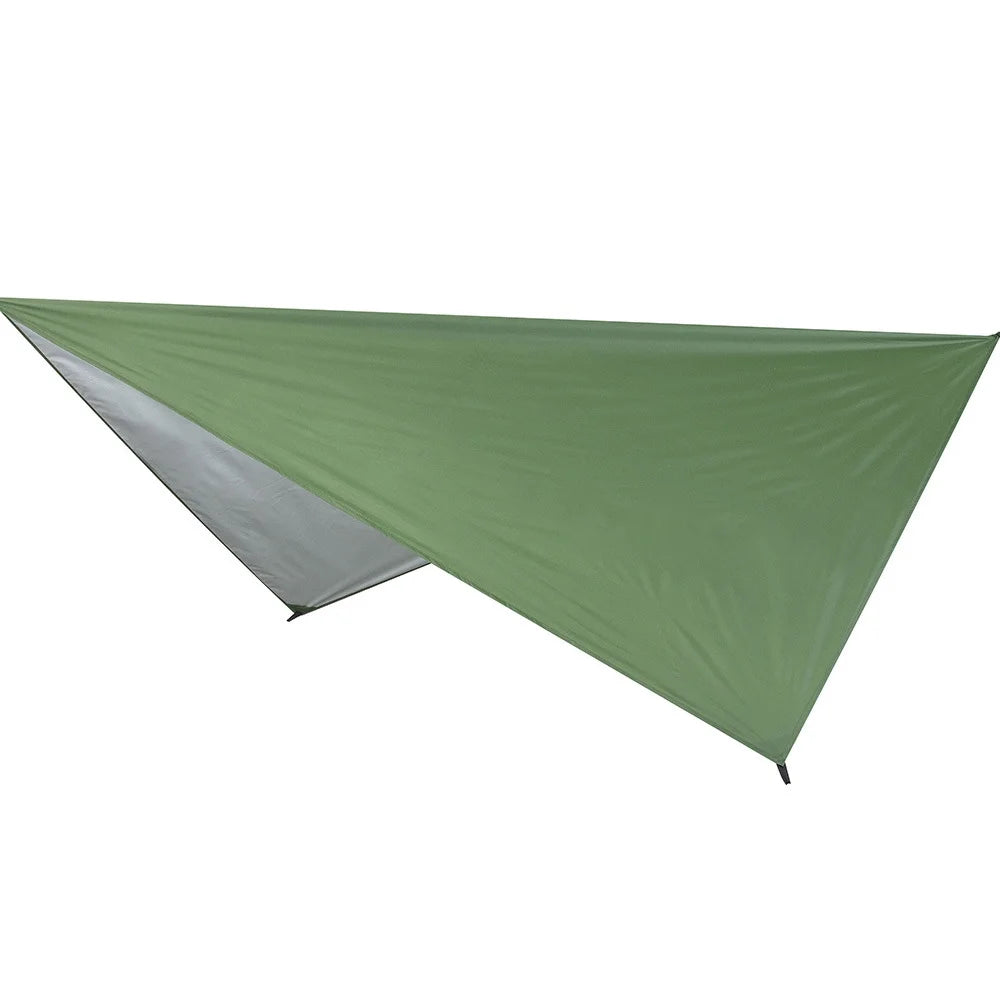 Green Nylon Camping Hammock with Mosquito Net X130728