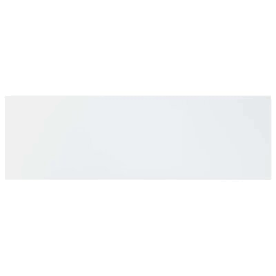 Gloss White 4 Shelves Floating Bookcase U573367