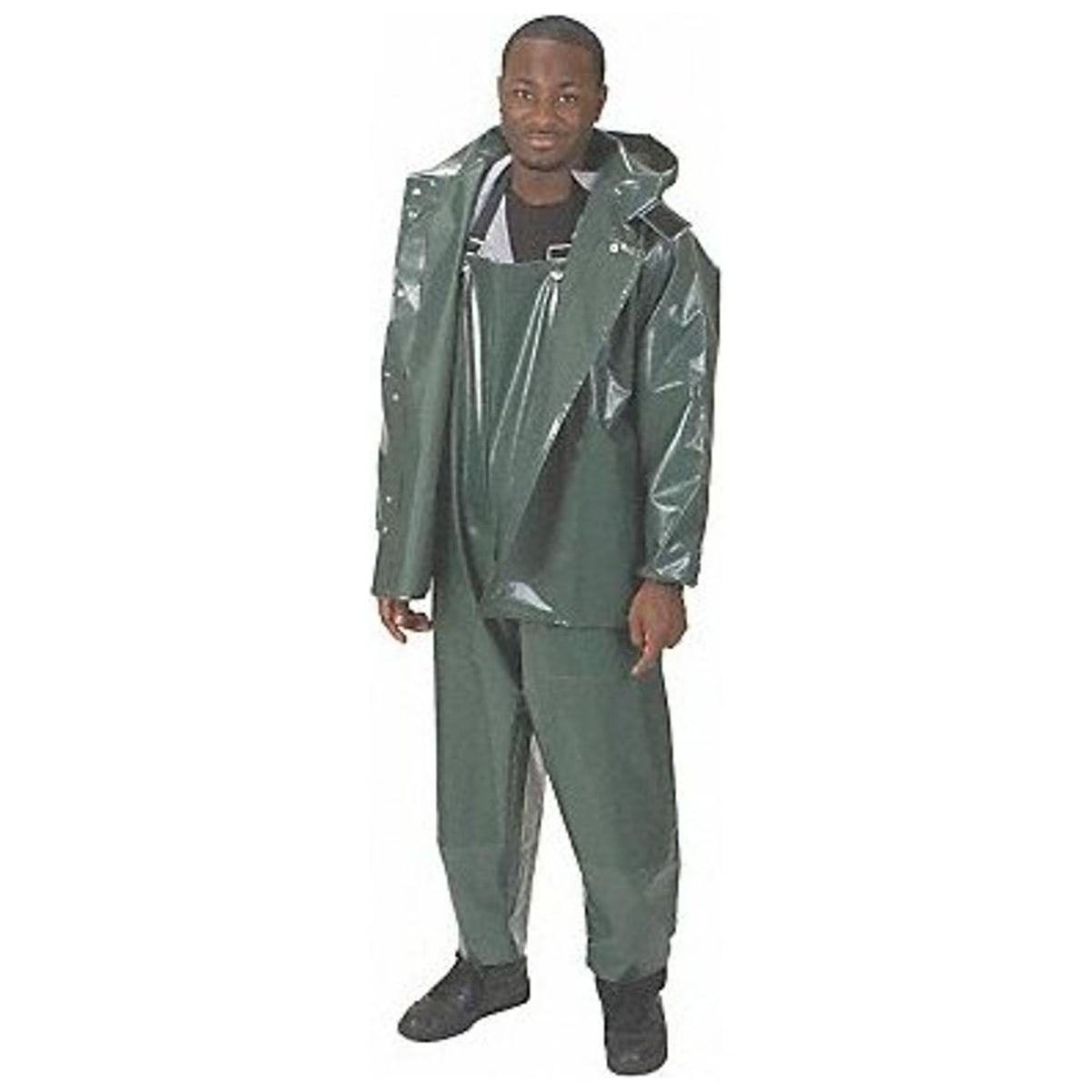 Green 3XL Rain Bib Overall G955102