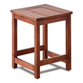Solid Wood Counter Height Stool Black Cherry Finish S5739