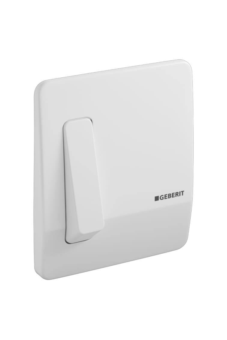 White Actuator Plate for Urinal Flush Control K16848