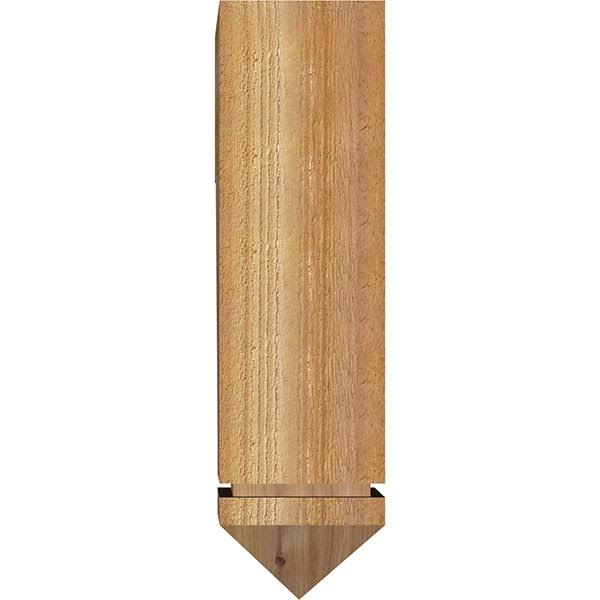 6x22W x 18x22D x 22x22H Rough Sawn Western Red Cedar Bracket G87261