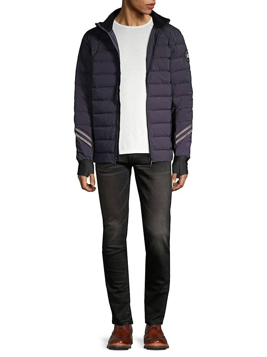 Navy Down Bomber Jacket T32545