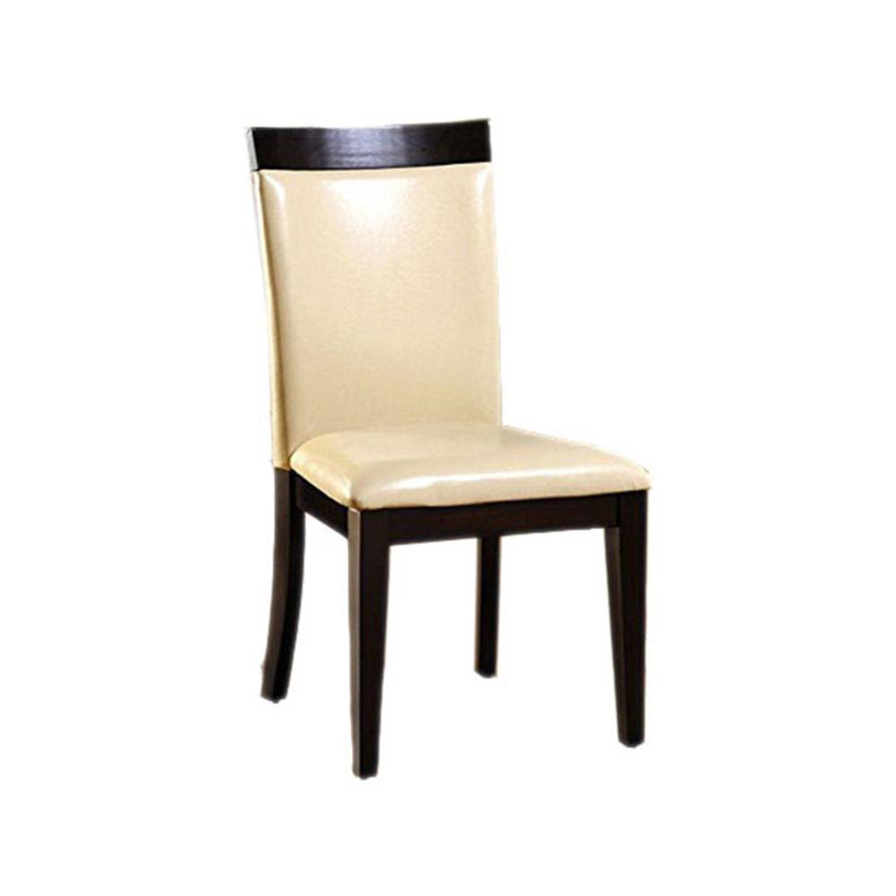 Espresso Finish Side Chair, Set of 2 O491