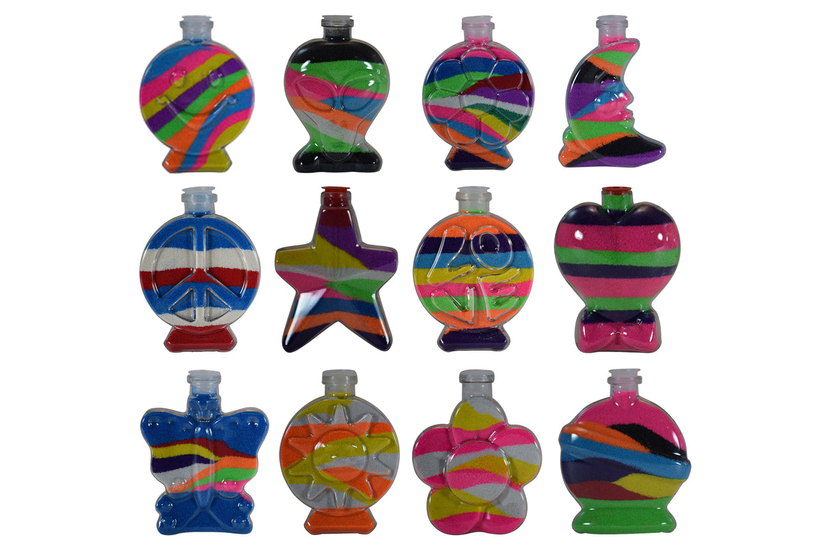 Smile Sand Art Bottle Pack X70662